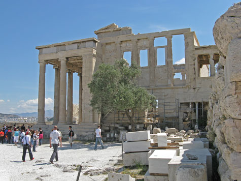 Acropolis in Athens Greece