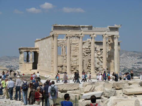 Erectheion in Ancient Greece