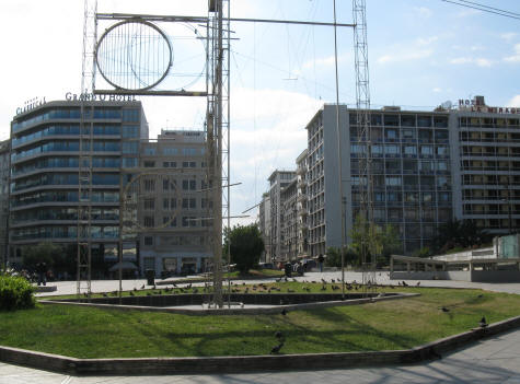Omonia Square, Athens Greece